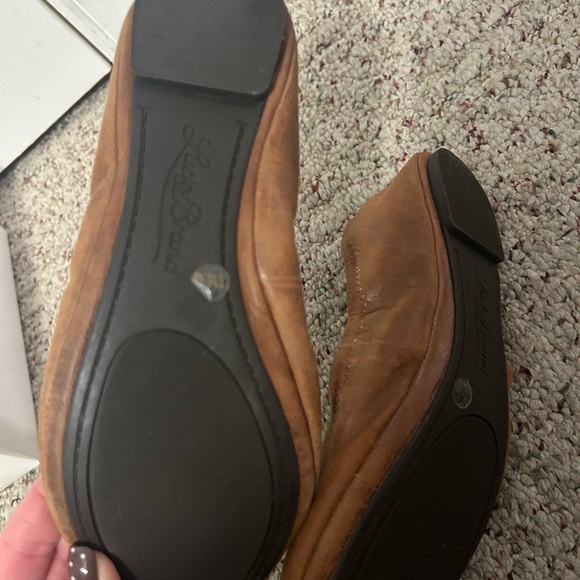 Lucky Brand Brown Leather Flats - Picture 7 of 7
